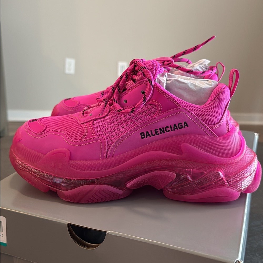 Balenciaga Pink Sneakers